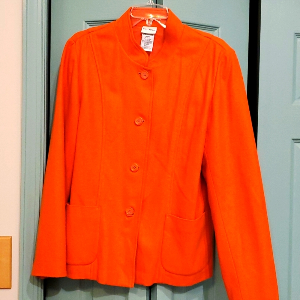 Orange jacket